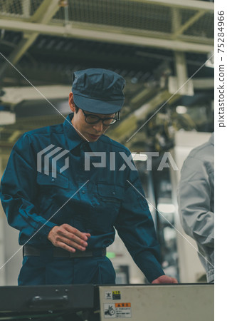 Newspaper printing factory Newspaper printing factory 75284966