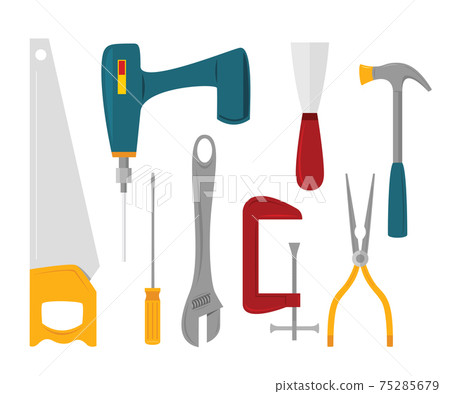 Group of Tools for a Carpenter. Group of Tools for a Carpenter. 75285679