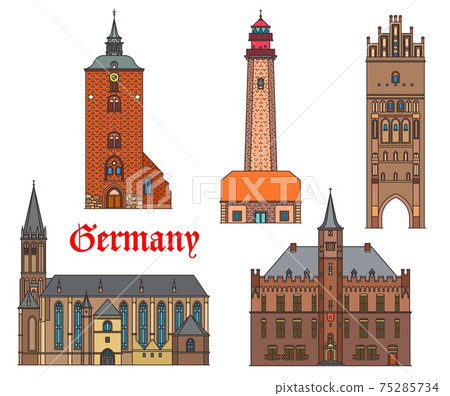 Germany landmarks architecture of Fehmarn, Flugge 75285734