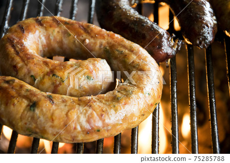 Sai Aua. Northern Thailand sausage, Pork sausage. Sai Aua. Northern Thailand sausage, Pork sausage. 75285788
