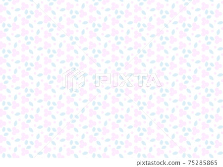 Hand-painted pink pedicel pattern background Hand-painted pink pedicel pattern background 75285865