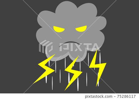 雷暴到雷暴背景 雷暴到雷暴背景 75286117