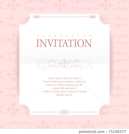Highly versatile pattern invitation design07 Highly versatile pattern invitation design07 75288377