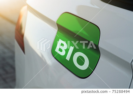 Close-up of the fuel filler flap Close-up of the fuel filler flap 75288494