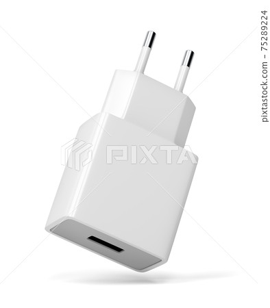 Electronic device charger with USB port Electronic device charger with USB port 75289224