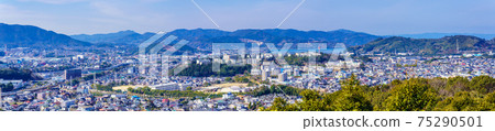 Gotateyama Observatory Panorama [Isahaya City, Nagasaki Prefecture] 75290501