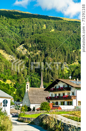 Churches at Burgeis in South Tyrol, Italy 75291188