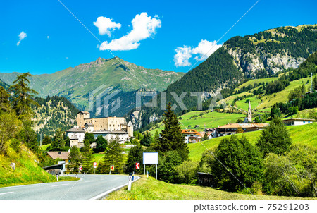 Naudersberg Castle in Nauders, Austria Naudersberg Castle in Nauders, Austria 75291203