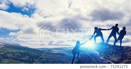 團隊合作支持彈性 75291275
