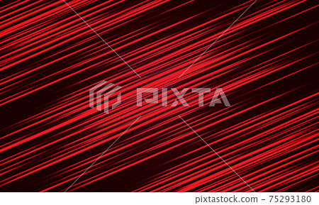 Abstract red light high speed motion dynamic on black background vector illustration. 75293180