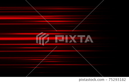 Abstract red light high speed motion on black background vector illustration. 75293182