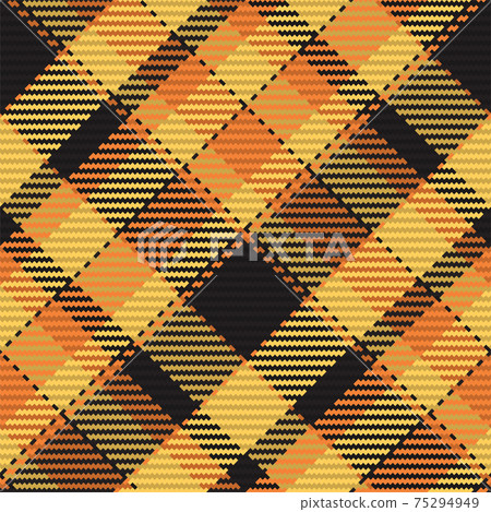 Seamless pattern of scottish tartan plaid. Repeatable background with check fabric texture. Vector backdrop striped textile print. Seamless pattern of scottish tartan plaid. Repeatable background with check fabric texture. Vector backdrop striped textile print. 75294949