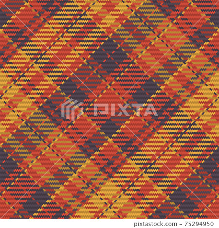 Seamless pattern of scottish tartan plaid. Repeatable background with check fabric texture. Vector backdrop striped textile print. Seamless pattern of scottish tartan plaid. Repeatable background with check fabric texture. Vector backdrop striped textile print. 75294950