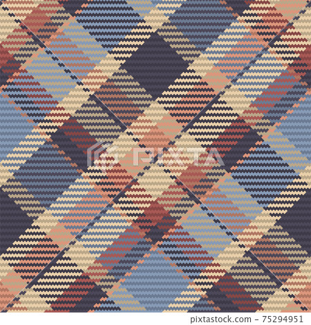 Seamless pattern of scottish tartan plaid. Repeatable background with check fabric texture. Vector backdrop striped textile print. Seamless pattern of scottish tartan plaid. Repeatable background with check fabric texture. Vector backdrop striped textile print. 75294951