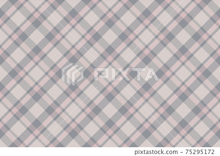 Plaid pattern seamless. Check fabric texture. Stripe square background. Vector textile design. 75295172