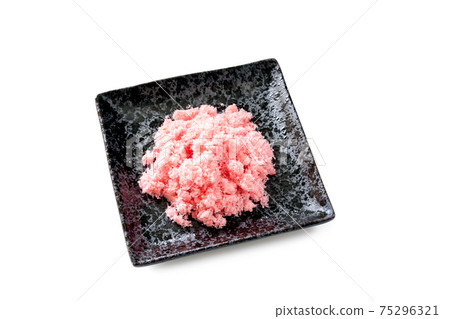 Maki sushi, Chirashizushi ingredients Sakura Denbu [white background] 75296321