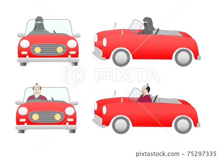 Car, Ninja, and Tono-Red Car, Ninja, and Tono-Red 75297335