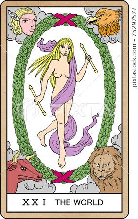 塔羅牌/世界 75297572