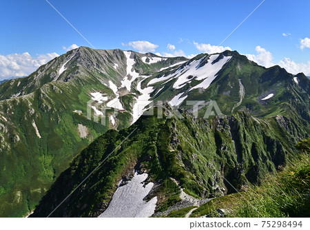 北阿爾卑斯山立山夏天 北阿爾卑斯山立山夏天 75298494