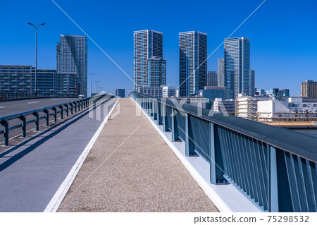 《東京都》晴美/城市風貌《大橋豐洲》 《東京都》晴美/城市風貌《大橋豐洲》 75298532