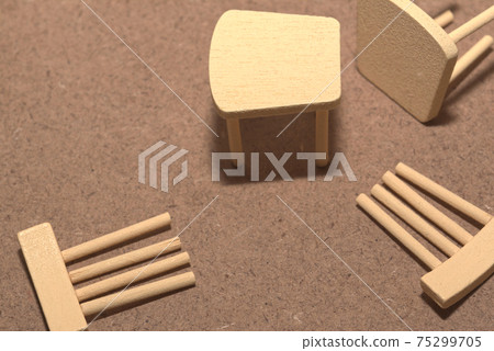Broken chair Broken chair 75299705