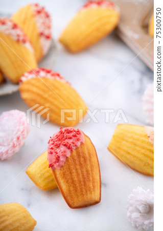 瑪德琳蛋糕 瑪德蓮 草莓 巧克力 裝飾 French madeleine cake マドレーヌ 瑪德琳蛋糕 瑪德蓮 草莓 巧克力 裝飾 French madeleine cake マドレーヌ 75300750