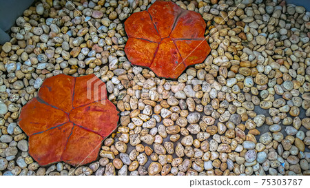 Thailand, Facade, Stone Wall, Abstract, Ancient 75303787