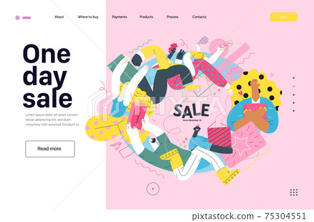 Discounts, sale, promotion, web template Discounts, sale, promotion, web template 75304551