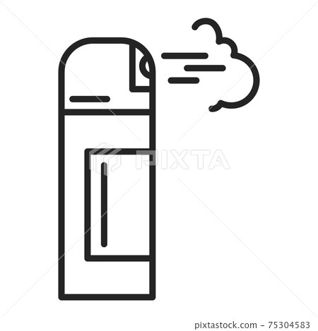 Air freshener icon vector isolated. Line symbol Air freshener icon vector isolated. Line symbol 75304583