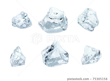 Ice illustration real 75305158