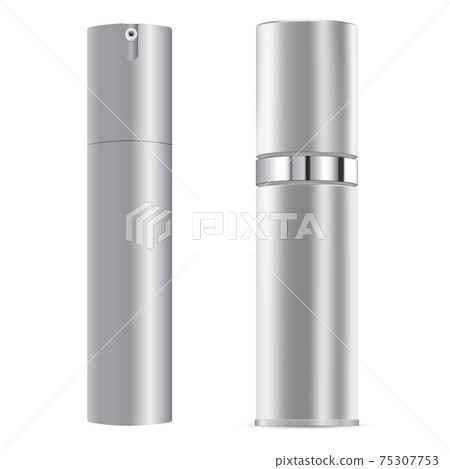 Beauty serum bottle. Cosmetic product spray, 3d 75307753