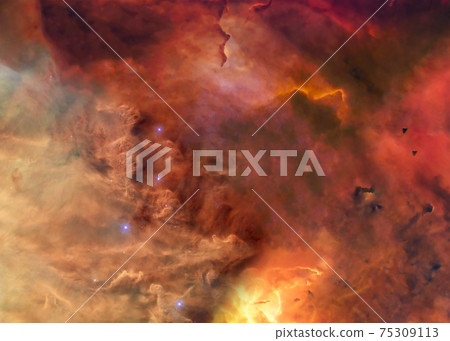 Deep space far galaxies and stardust. Deep space far galaxies and stardust. 75309113