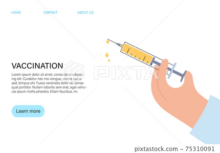 Global vaccination concept 75310091