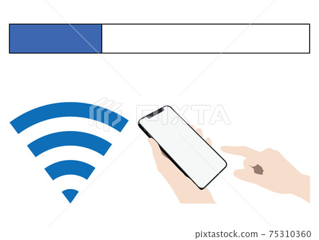 Smartphone and wi-fi 75310360