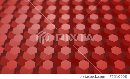 由許多六邊形組成的CG六邊形背景圖像 75310908