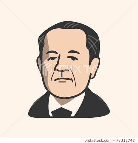 Eiichi Shibusawa Caricature 75312748