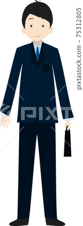 Simple businessman Simple businessman 75312805