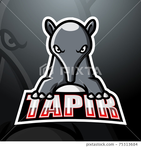 Tapir mascot esport logo design Tapir mascot esport logo design 75313684