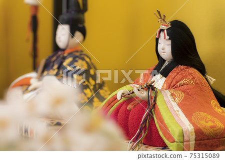 March 3 Hina dolls of the peach festival 75315089