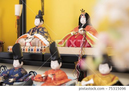 March 3 Hina dolls of the peach festival March 3 Hina dolls of the peach festival 75315096