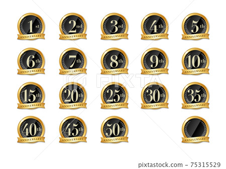 Anniversary medal black 75315529