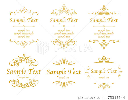 Beautiful design frame set 75315644