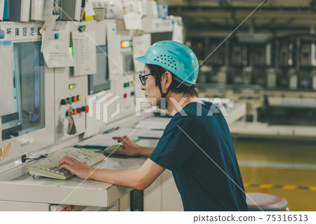 工廠 男人 男 75316513