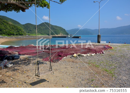Kakeromajima turf village fishing port Kakeromajima turf village fishing port 75316555