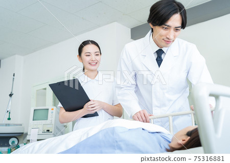 醫院醫療重症監護室醫生醫生護士住院 75316881