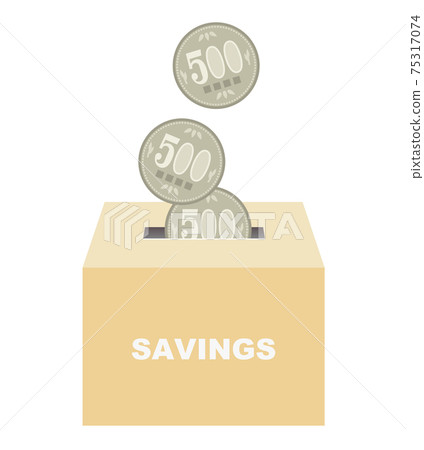 Japanese Yen 500 Yen Piggy Bank 75317074