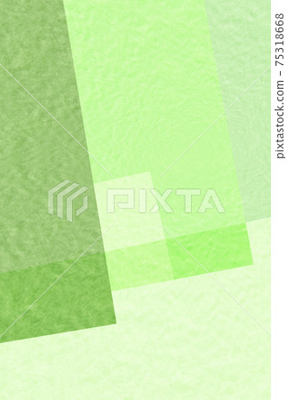 Watercolor fresh green washi background 75318668