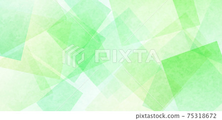 Watercolor fresh green washi background 75318672