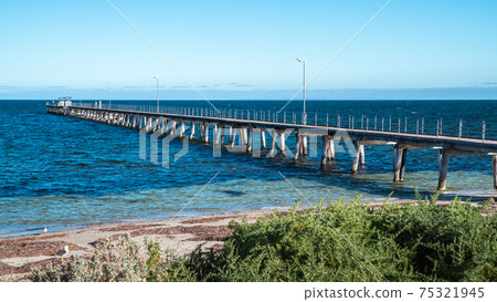 Marion Bay jetty on a day Marion Bay jetty on a day 75321945