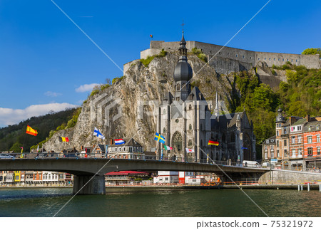 Village Dinant in Belgium Village Dinant in Belgium 75321972